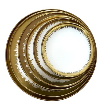 China Premium Irregular Golden Rim Fruit Plate – Bulk Ceramic Dinnerware Supplier Middle East