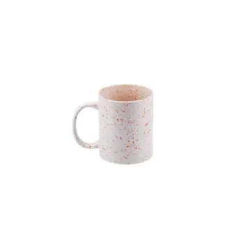 China Factory Wholesale Speckled Ceramic Coffee Mugs – Custom Promotional Logo Cups with Handle for Advertising & Bulk Orders