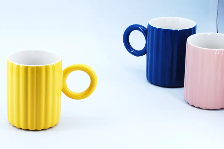  Ceramic Coffee Mugs (2)
