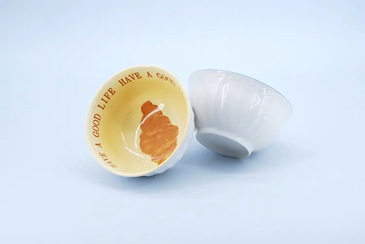 Ceramic Bowls with Artistic Designs