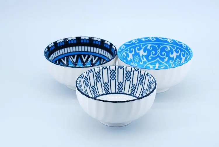Ceramic Bowls with Designs(1)