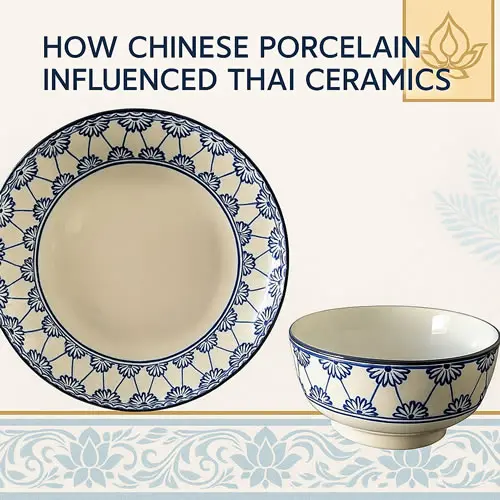 How Chinese Porcelain Shaped the Form and Spirit of Thai Ceramics | Cross-Cultural Influence in the Asian Ceramic Industry