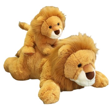 China Wholesale Realistic Lion Plush Toy Large Soft Stuffed Animal for Kids & Gifts