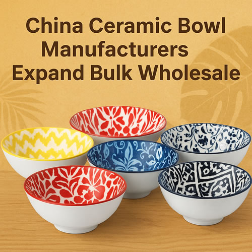 China Ceramic Bowl Industry Expands to Serve Southeast Asian Buyers with Bulk Wholesale and Custom OEM Orders